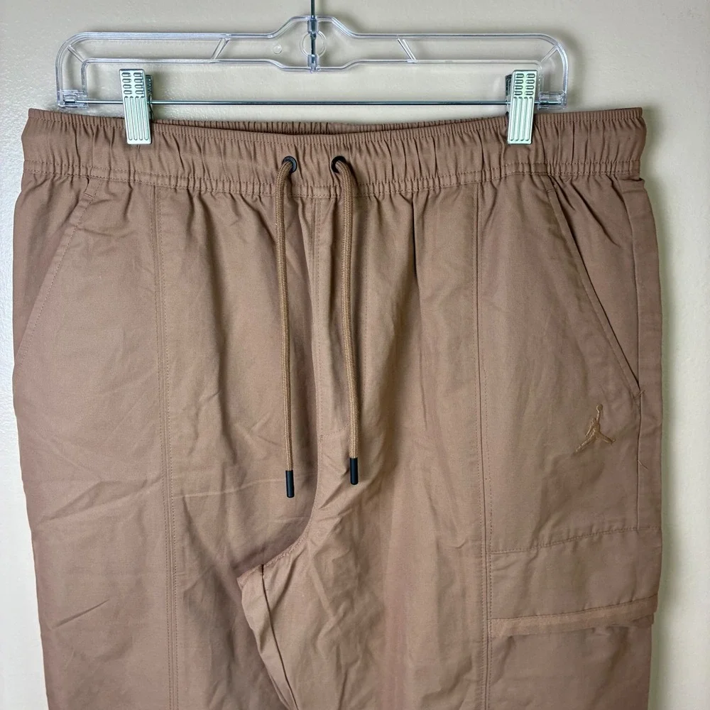 Jordan Essentials Mens Woven Cargo Pants Archeo Brown Large FN4539-223 NWOT
